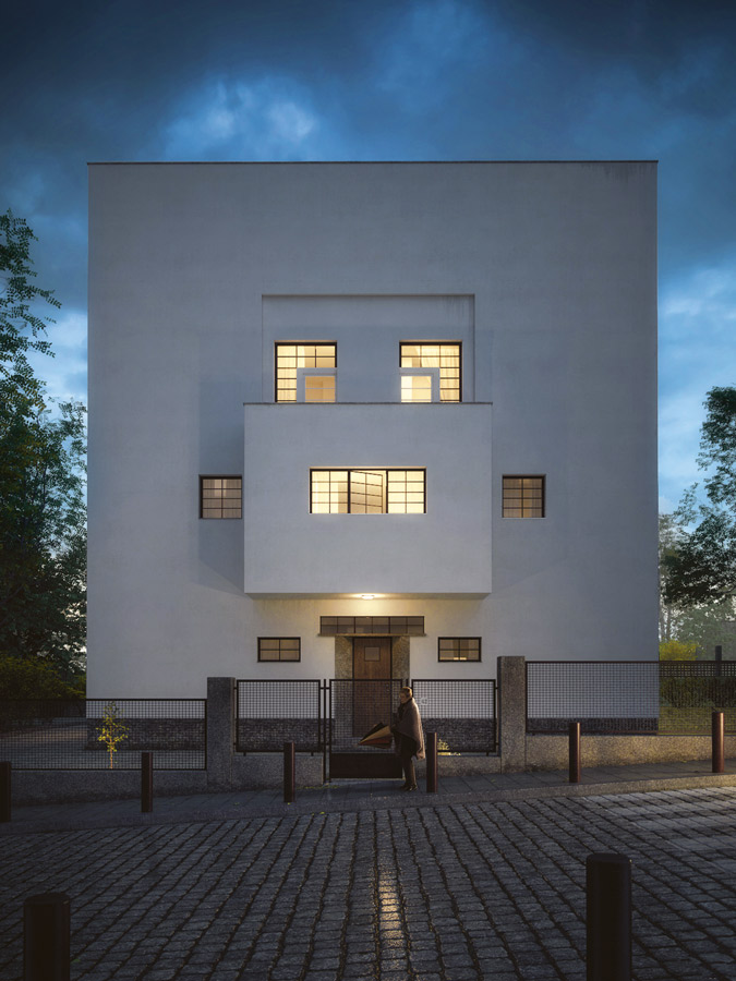 Casa Moller exposición de Adolf Loos